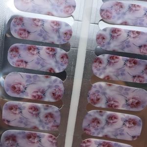 5 for$15 Nail Wrap- Lavender Roses